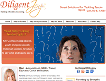 Tablet Screenshot of diligentjoy.com